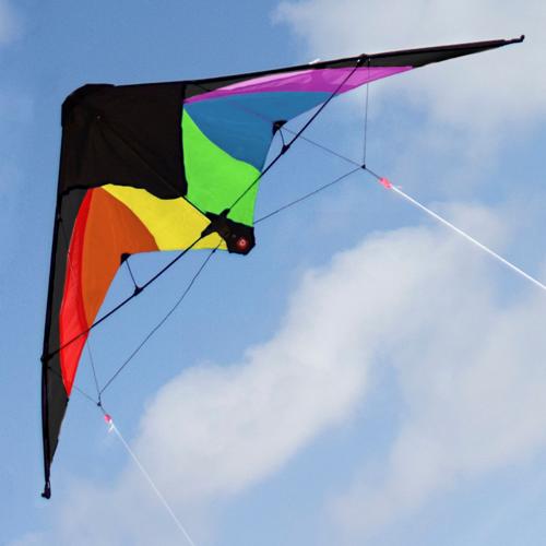Pop Up Stunt Kite 125cm Magic Rainbow (GM225)