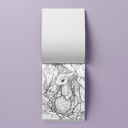 Kaleidoscope Colouring Kit Dragon Dreams