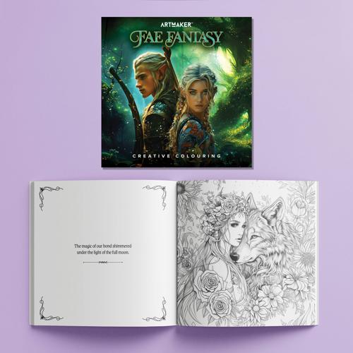 Art Maker Ultimate Romantasy Colouring Carry Case