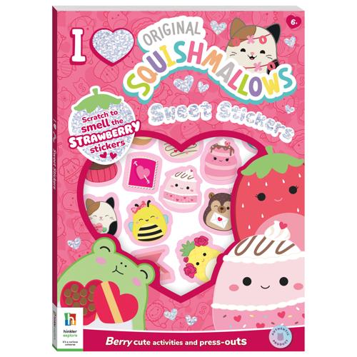 I Love Squishmallows Sweet Stickers