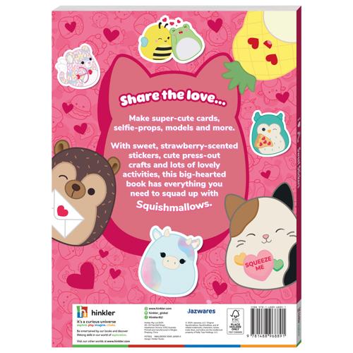 I Love Squishmallows Sweet Stickers