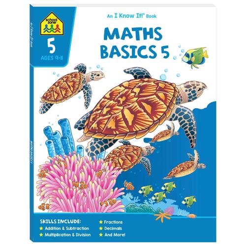 School Zone Maths Basics 5 An I Know It Book