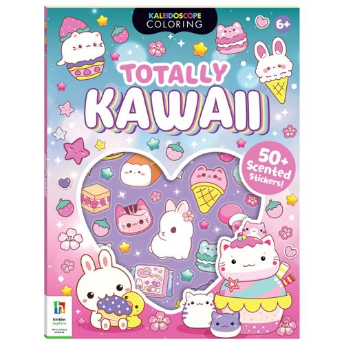 Kaleidoscope Coloring Scented Stickers Totally Kawaii