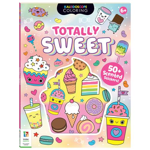 Kaleidoscope Coloring Scented Stickers Totally Sweet