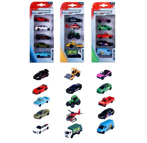 Street Cars 5pc Set