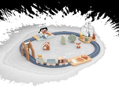 Train circuit track