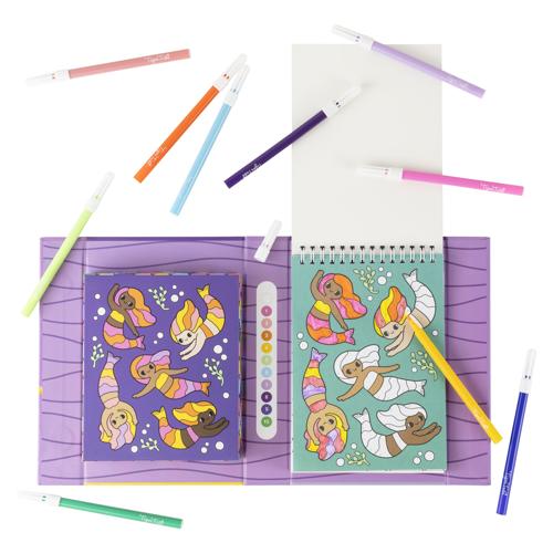 Colour By Numbers - Mermaids and Friends