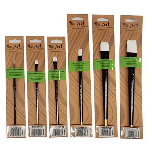 Art Extrabrush 5008 Flat White Taklon 3