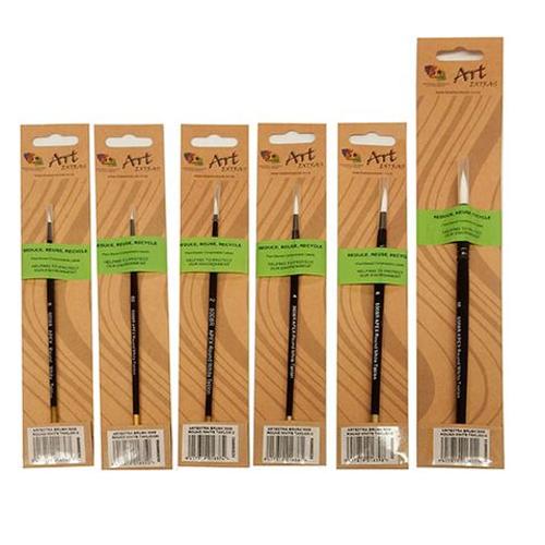 Artextra Brush 5008 Round White Taklon 4