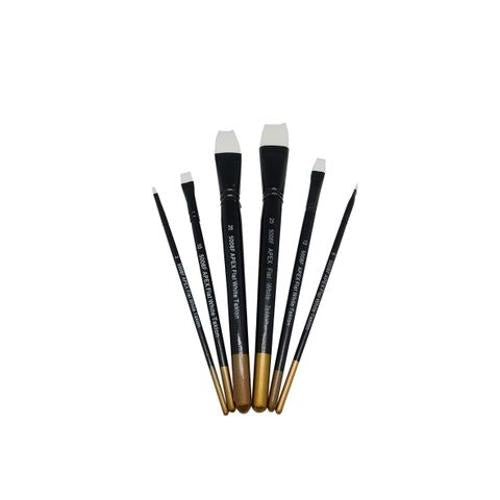 Brush 5008 Apex Flat White Taklon 20