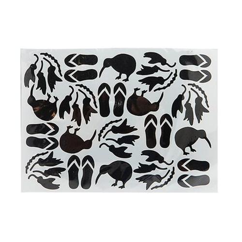 Stencil A5 Kiwi Symbols
