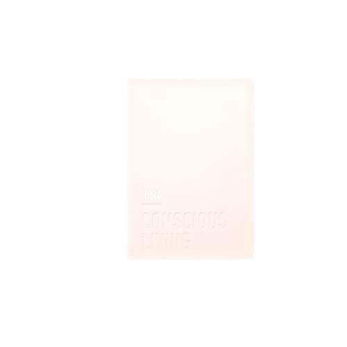 Letts of London Diary Conscious A5 DTP Rosewater 2026