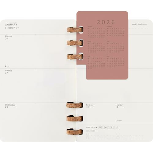 Moleskine 12 Month Spiral Planner SC Large Black 2026
