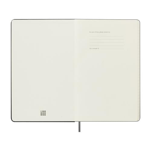 Moleskine Undated Planner Weekly + Notes Large Black