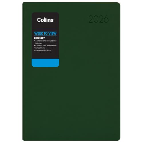 Collins Rhapsody A73 WTV Diary 2026 Racing Green
