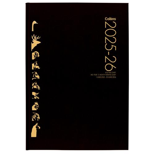Collins Diary Mid Year Farming A52F 2025/2026