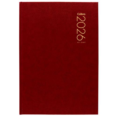 Collins Diary A51 Red 2026