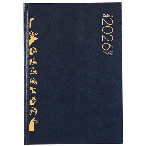 Collins Diary A52F Farming Navy 2026