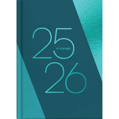 Collins Diary Mid Year A4 Day Per Page Fashion Year 2025/2026