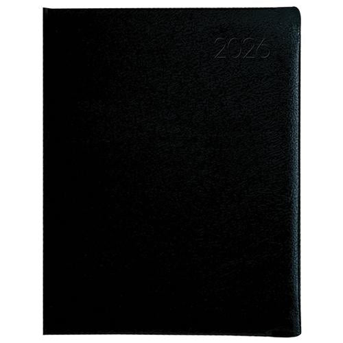Collins Portfolio DTP Diary Wiro Tabbed Black 2026