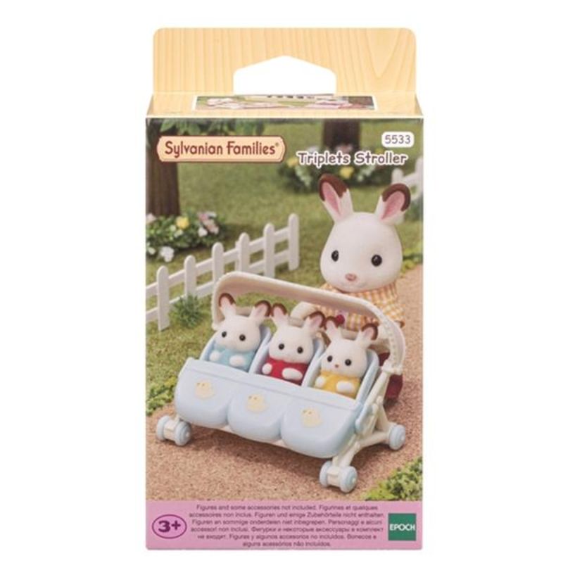 Sylvanian Families Triplets Stroller