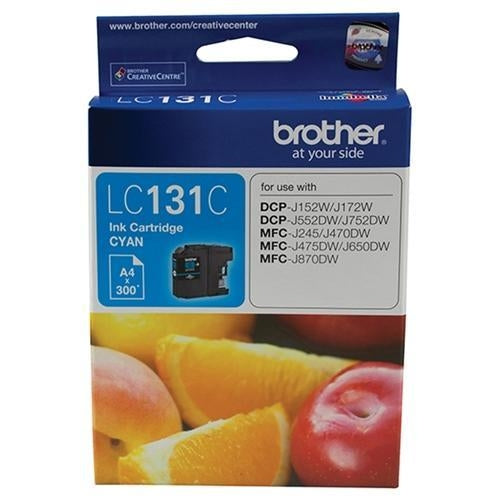 LC131 / LC 131C Cyan Brother Original Cartridge