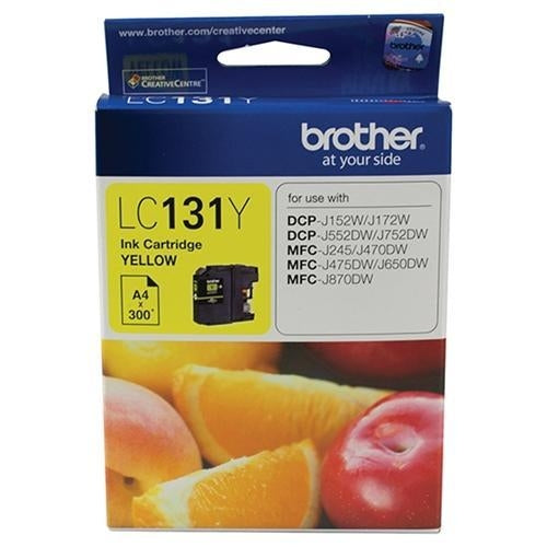 LC131 / LC 131Y Yellow Brother Original Cartridge