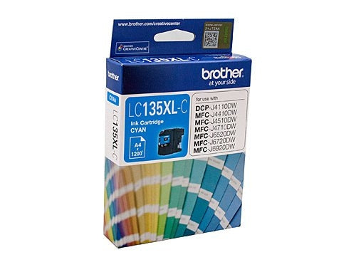 LC135 / LC 135XL / LC135XL-C Cyan Brother Original Cartridge