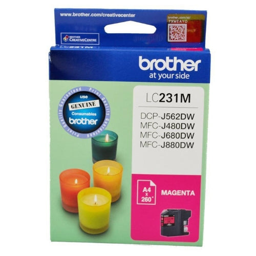 LC231 / LC 231M Magenta Brother Original Cartridge