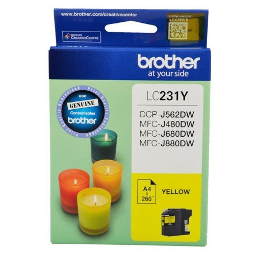 LC231 / LC 231Y Yellow Brother Original Cartridge