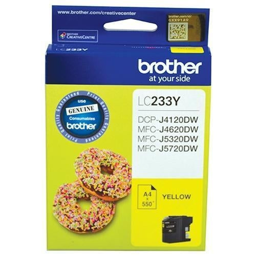 LC233 / LC 233Y Yellow Brother Original Cartridge