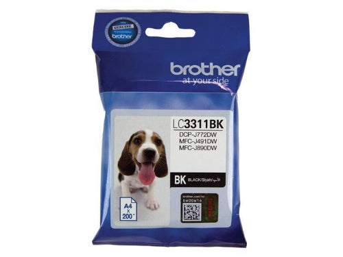 LC3311 / LC 3311BK Black Brother Original Cartridge