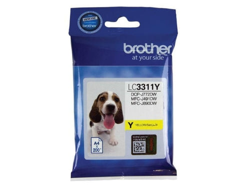 LC3311 / LC 3311Y Yellow Brother Original Cartridge