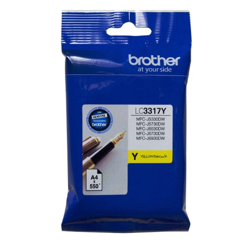 LC3317 / LC 3317Y Yellow Brother Original Cartridge