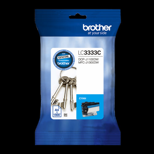 LC3333 / LC 3333C Cyan Brother Original Cartridge