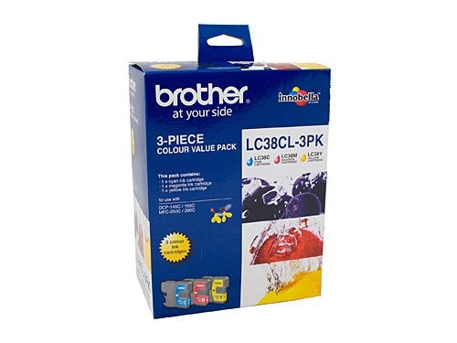 LC38 / LC 38 / LC38CL3 Colour Brother Original Cartridge