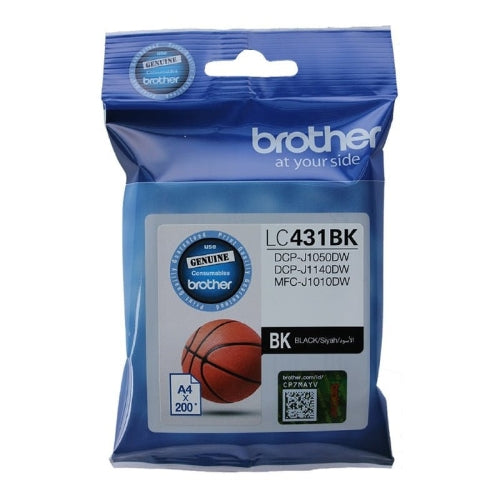 Brother LC431BK Black Original Ink Cartridge