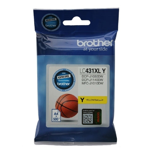 Brother LC431XLY Yellow Original Ink Cartridge