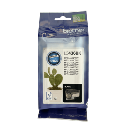 LC436 / LC 436 Brother Original Cartridge Black