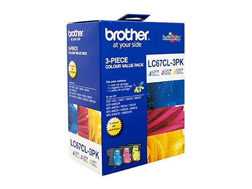 LC67 / LC 67 / LC67CL3 Colour Brother Original Cartridge