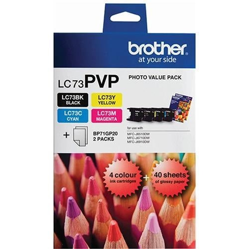 LC73 / LC 73 / LC73PVP Value Pack Brother Original Cartridge