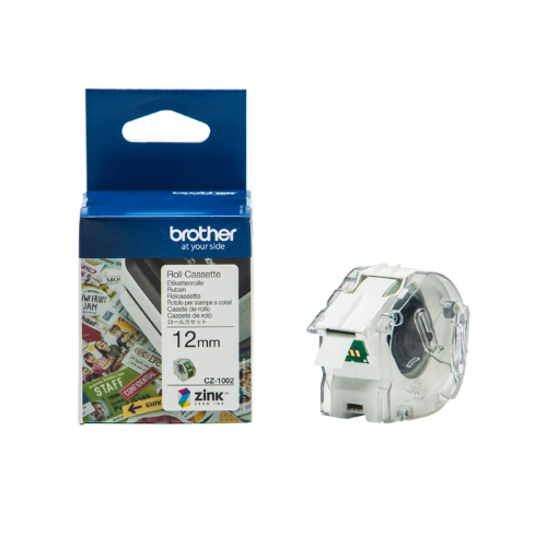 Brother CZ-1002 Full Colour Continous Label Roll 12mm x 5mt