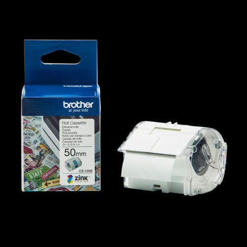 Brother CZ-1005 Full Colour Continous Label Roll 50mm x 5mt