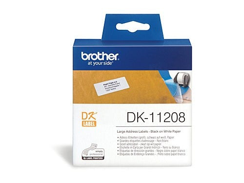 Brother DK 11208 Address Label 38 x 90mm