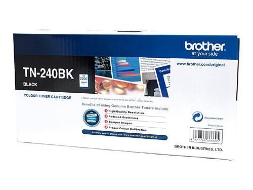 Brother TN240 / TN 240 Black Genuine Toner