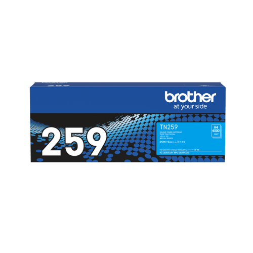 Brother TN259 Genuine Cyan Toner Cartridge