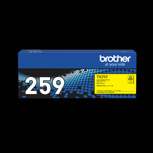 Brother TN259 Genuine Yellow Toner Cartridge