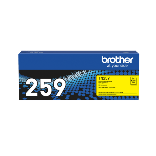 Brother TN259 Genuine Yellow Toner Cartridge