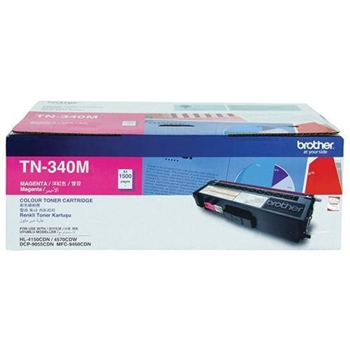 Brother TN340 / TN 340M Magenta Genuine Toner