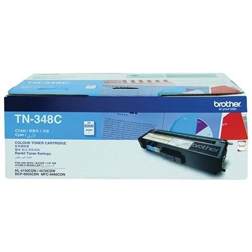Brother TN348 / TN 348 Cyan High Capacity Genuine Toner